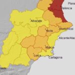 ¡Atención! AEMET activa alerta naranja por lluvias en la Región de Murcia desde las 12:00 horas.