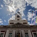 ¡Espectacular ensayo! Los aviones del Ejército del Aire en Madrid
