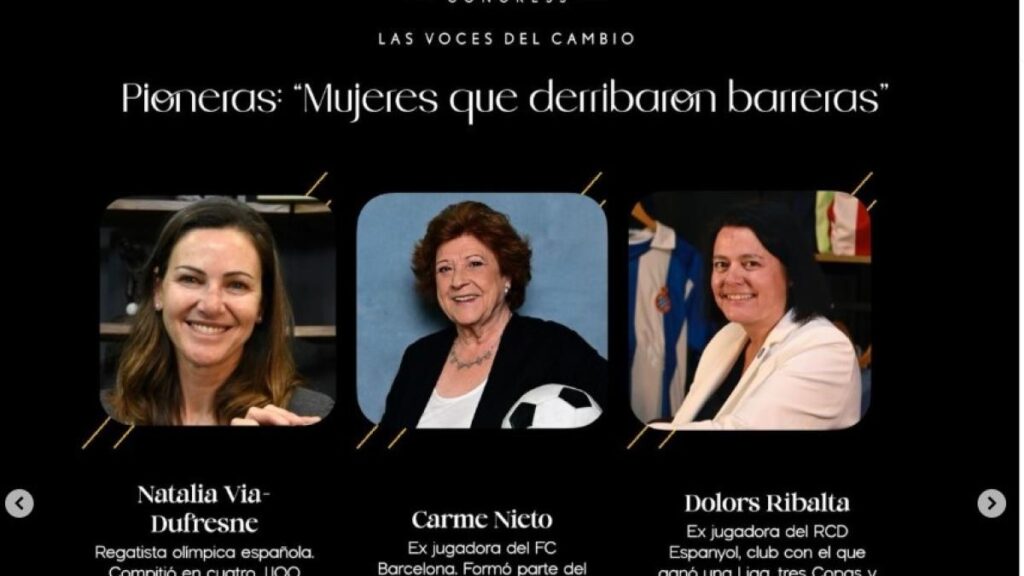 Las líderes del deporte alzan la voz: ¡Inéditas revelaciones en el I The Change Congress!
