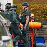 Manchester synagogue: Cuatro heridos en ataque de coche y apuñalamiento