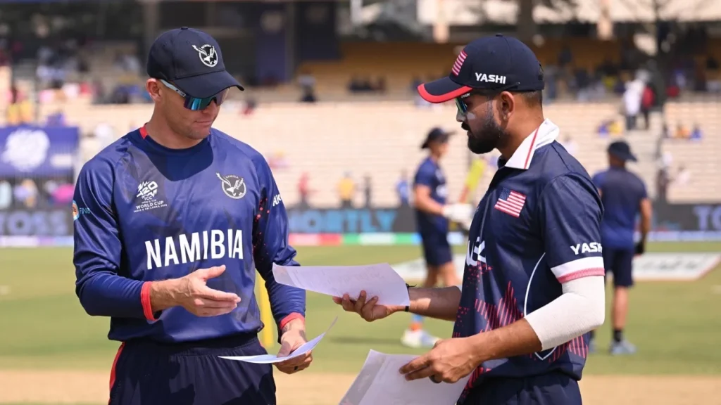 ¡Impactante! T20 World Cup 2026: EE. UU. elige batear contra Namibia