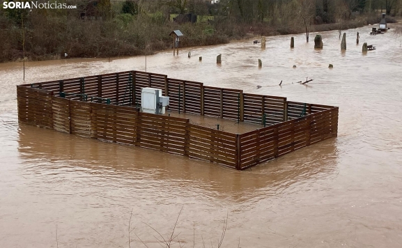 ¡Alerta! El Ucero en Osma y el Duero en Navapalos, en niveles rojos